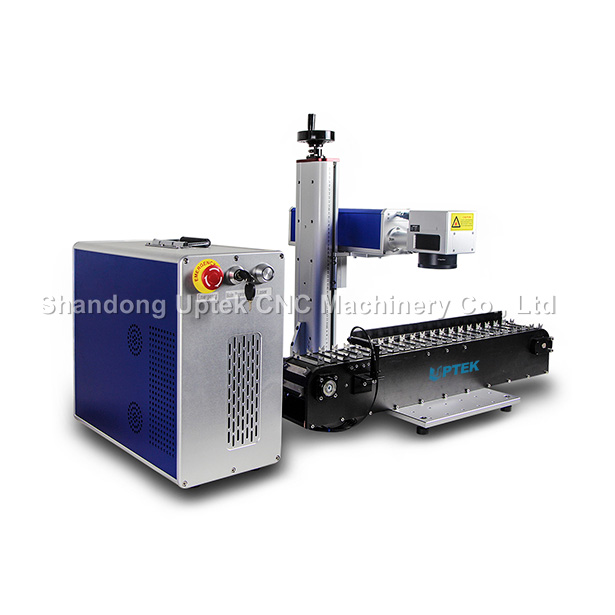 Laser Marking Engraving Machine for Pen with Conveyor